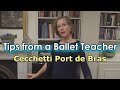 Tips from a Ballet Teacher - Port de bras