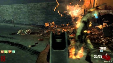 NINTENDO WII U  - BLACK OPS 2 zombies with commentary  -