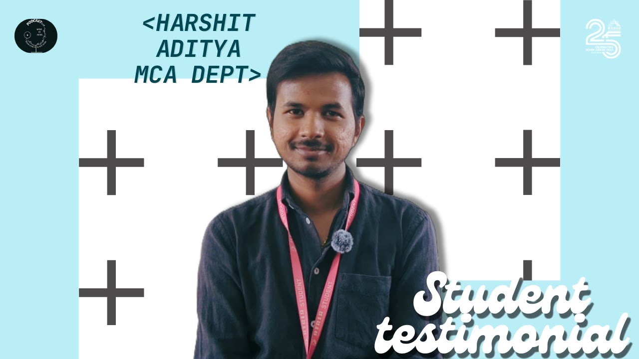 Student Testimonial | Aditya MCA - YouTube