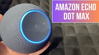Amazon Echo Dot Max Smart Speaker with Alexa+ - Graphite Unboxing