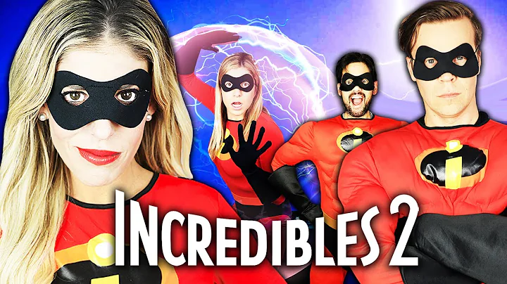 Giant Incredibles in Real Life Again! | Rebecca Za...