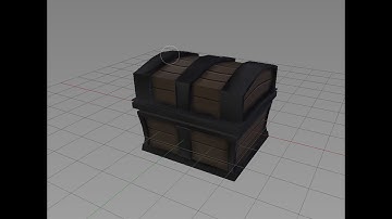 Modelling a Treasure Chest in Blender #timelapse