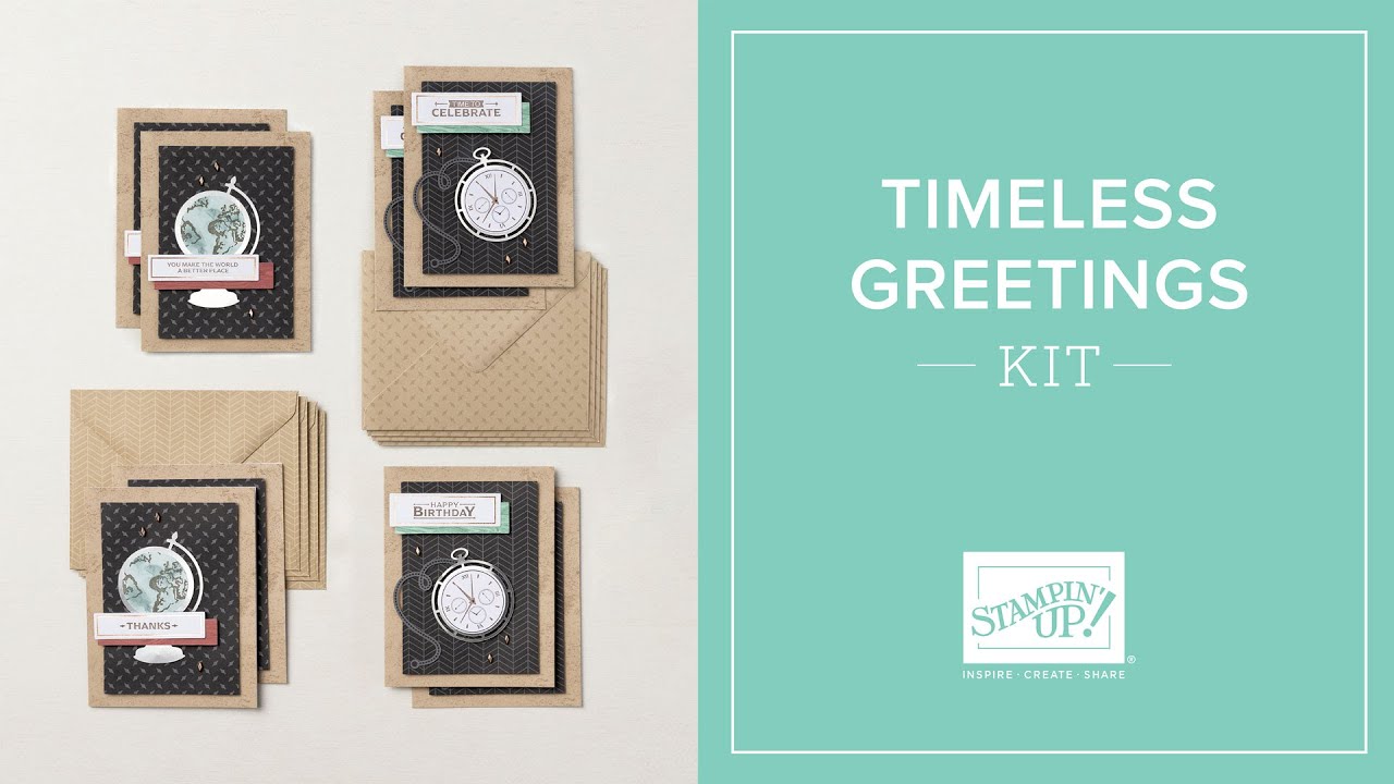 Stampersdelight: Timeless Greetings Card Kit & Scrapbook Sunday 101