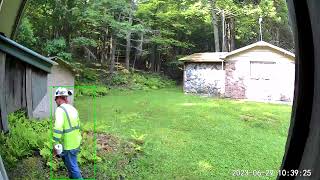 Appalachian Power tree trimmer potty time