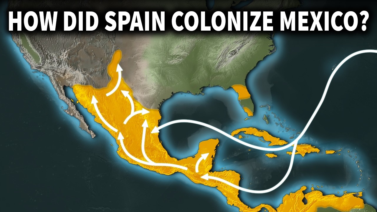 How did Spain Colonize Mexico?