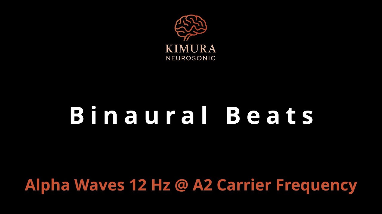 Binaural Beats 12 Hz Alpha Waves @ Carrier Frequency of A2 # ...