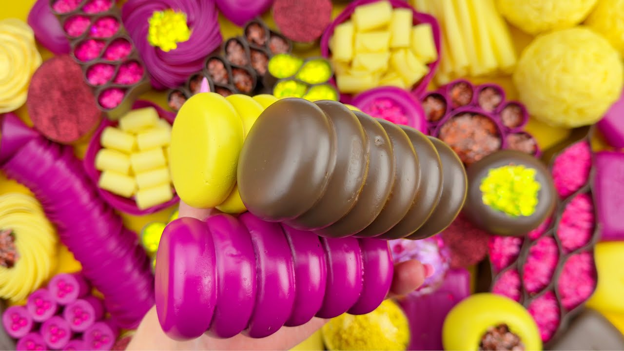 Relaxing ASMR Triggers: Gentle Soap Breaking, Glitter Foam Crushing, and Soft Scratching Sounds