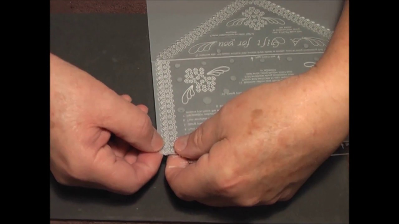 PCA Parchment Craft 75 TP102223F EasyEdge Gift Envelope  1 Demo