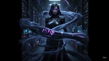 Umbra Shadow Weaver #aiart #fyp #cyborg #AI #robot #futur #terminator #conflict #hybrid