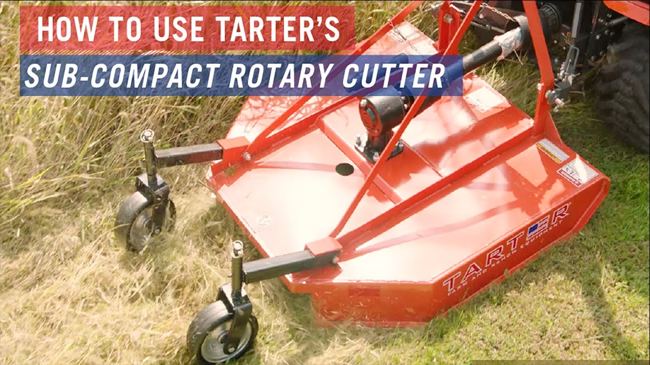 How to use Tarter's Rotary Cutter YouTube