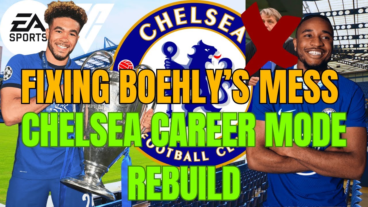 (ASMR) Making Chelsea Great Again! Rebuilding Chelsea In EA FC 24 Career Mode!