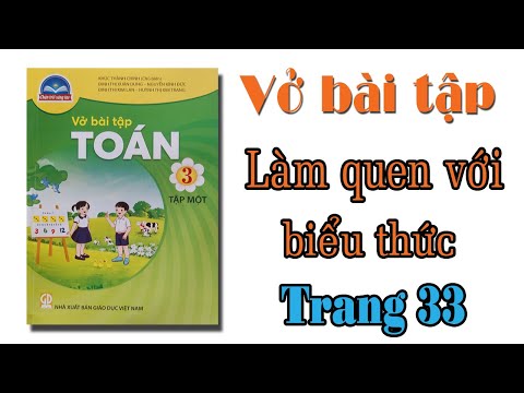 Video Vở bài tập toán lớp 3 Chân trời sáng tạo | Làm quen... - YouTube