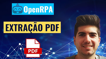 EXTRAÇÃO de texto PDF - Tutorial OpenRPA