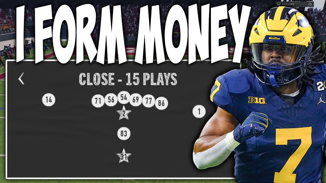 NCAA 25 [iForm Scheme] Is Over Powered In College Football 25