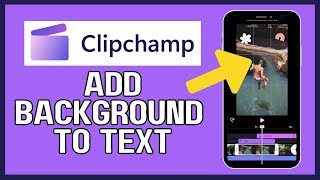 How to Add Background to Text in Clipchamp 2024