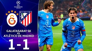 Galatasaray - Atletico Madrid | 1-1 | Highlights | UEFA Champions League25/26 | galatasaray atletico
