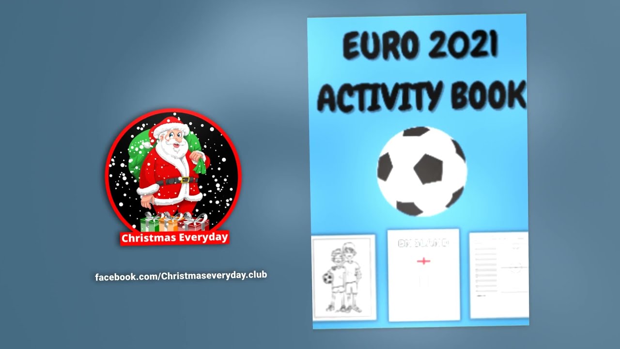 Euro 2021 Activity Book