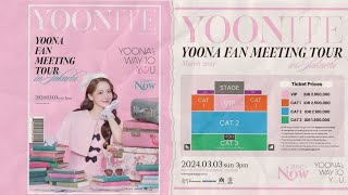 YOONA FAN MEETING TOUR: YOONITE in JAKARTA - Lokasi Baru, Kenyamanan Baru! Siap-Siap SONEs !