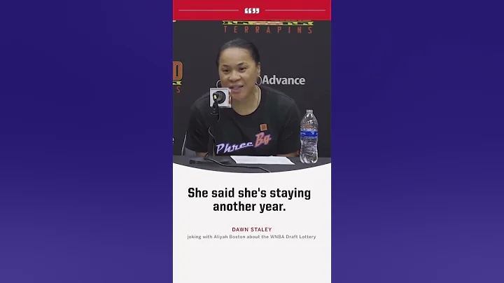 Dawn Staley joked around with Aliyah Boston after ...