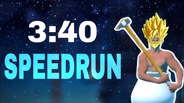 Getting Over It Speedrun 3:40m | YT Jerry Op