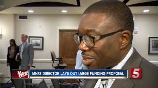Mayor, MNPS Director Discuss Budget Proposal