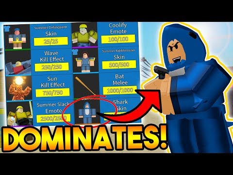 Default Skin Noob Dominates Servers On Arsenal Roblox Youtube - default skin noob dominates servers on arsenal roblox