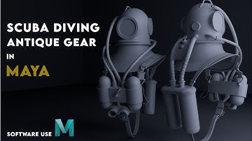 Maya 3D Modeling | AUTODESK | How to Model a Low Poly Model