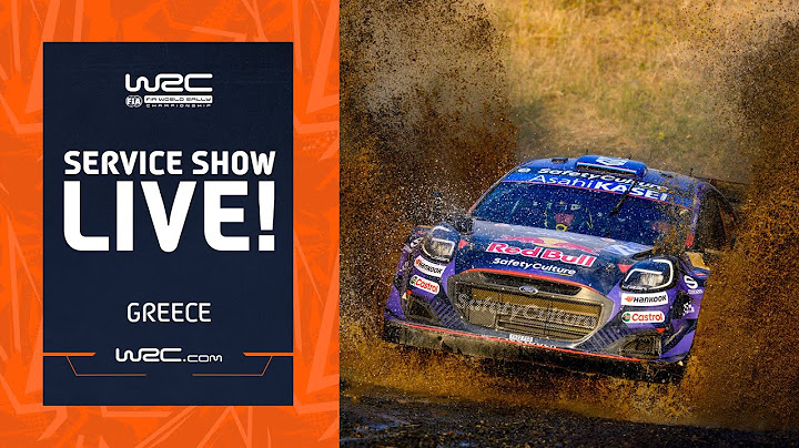 🔴 Saturday Service Show LIVE | WRC EKO Acropolis Rally Greece 2025