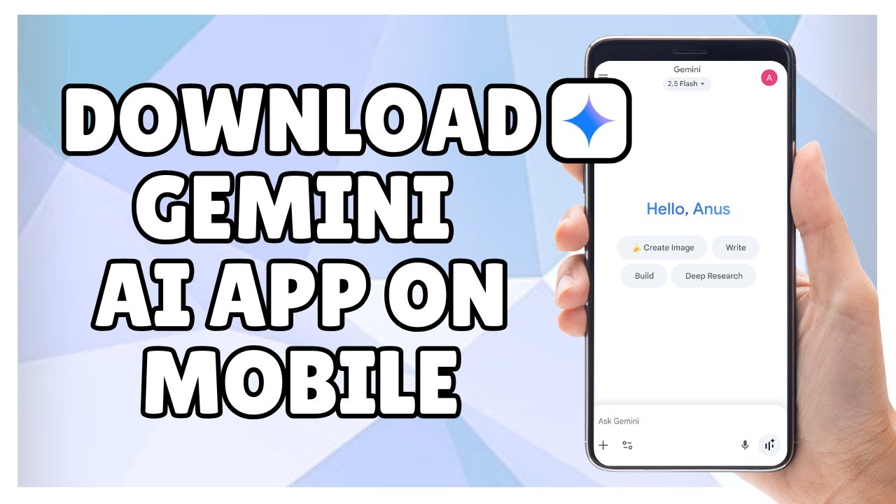 How to Download Gemini AI App on Mobile - YouTube