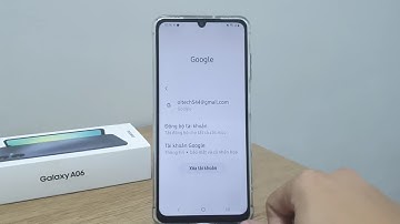 Galaxy A06 - Cách bật hoặc tắt đồng bộ hóa Google