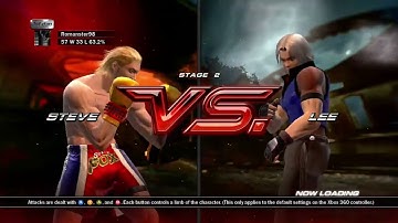 Tekken 6 - Arcade Battle as Steve Fox 1/2