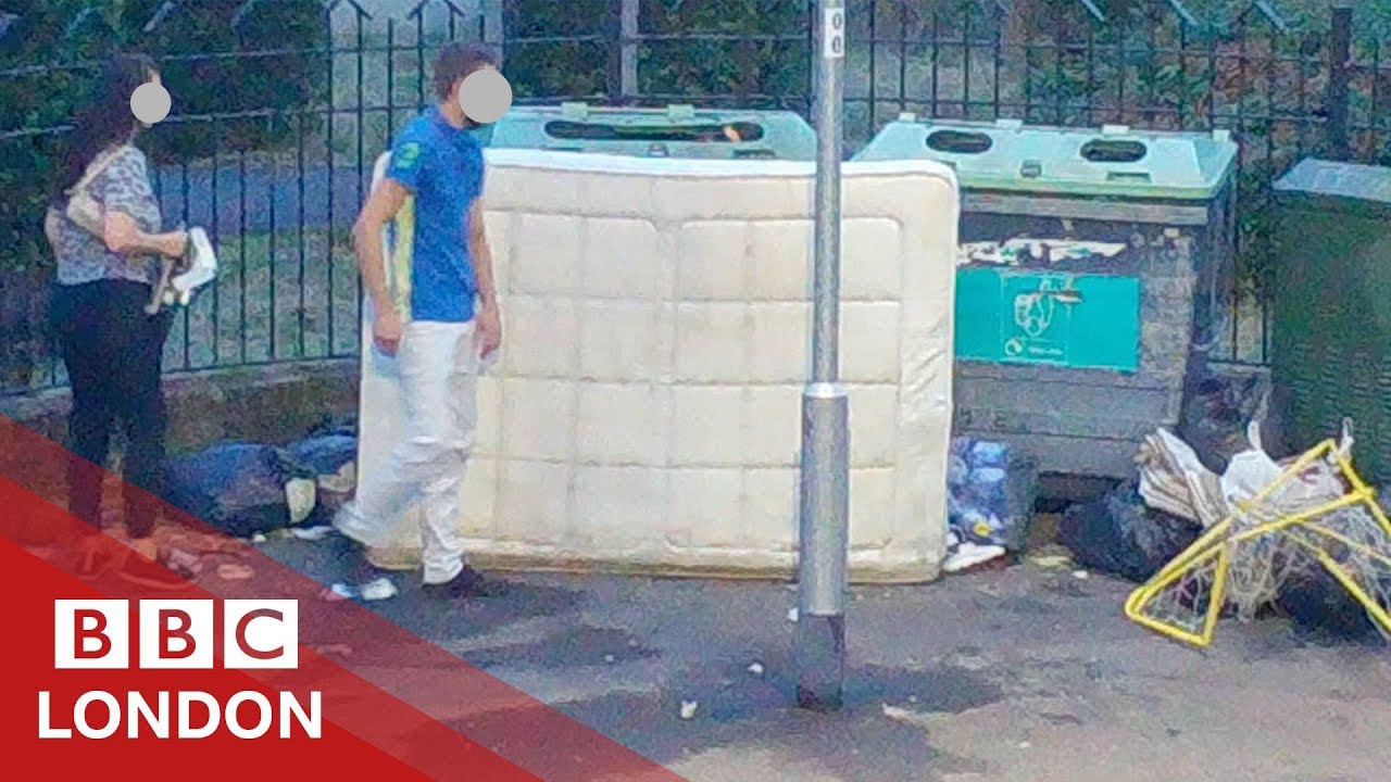 Wall of Shame: Catching Fly-Tippers - BBC London