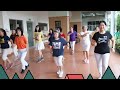 Ru guo ni ba wo guan zui line dance demo by budi bakti ld samarinda