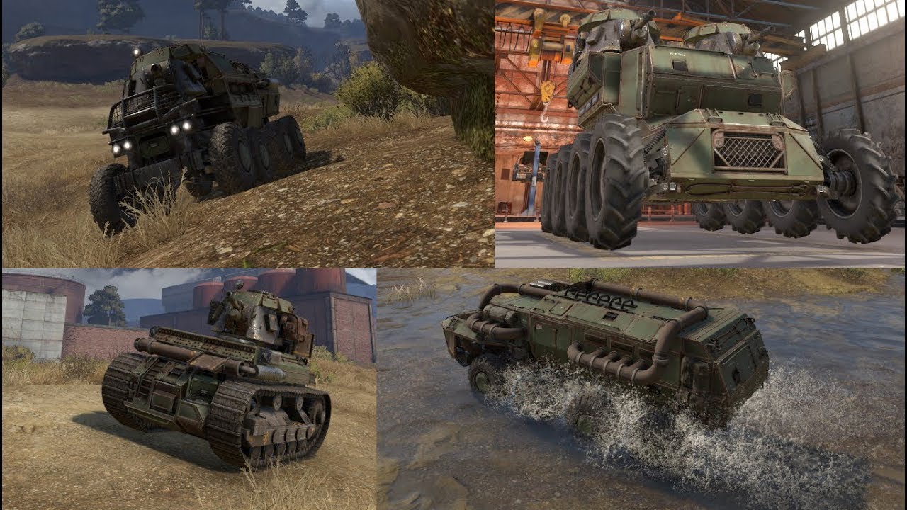 Машины в кроссаут