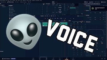 How to make your voice sound like an alien in davinci resolve 15/16
