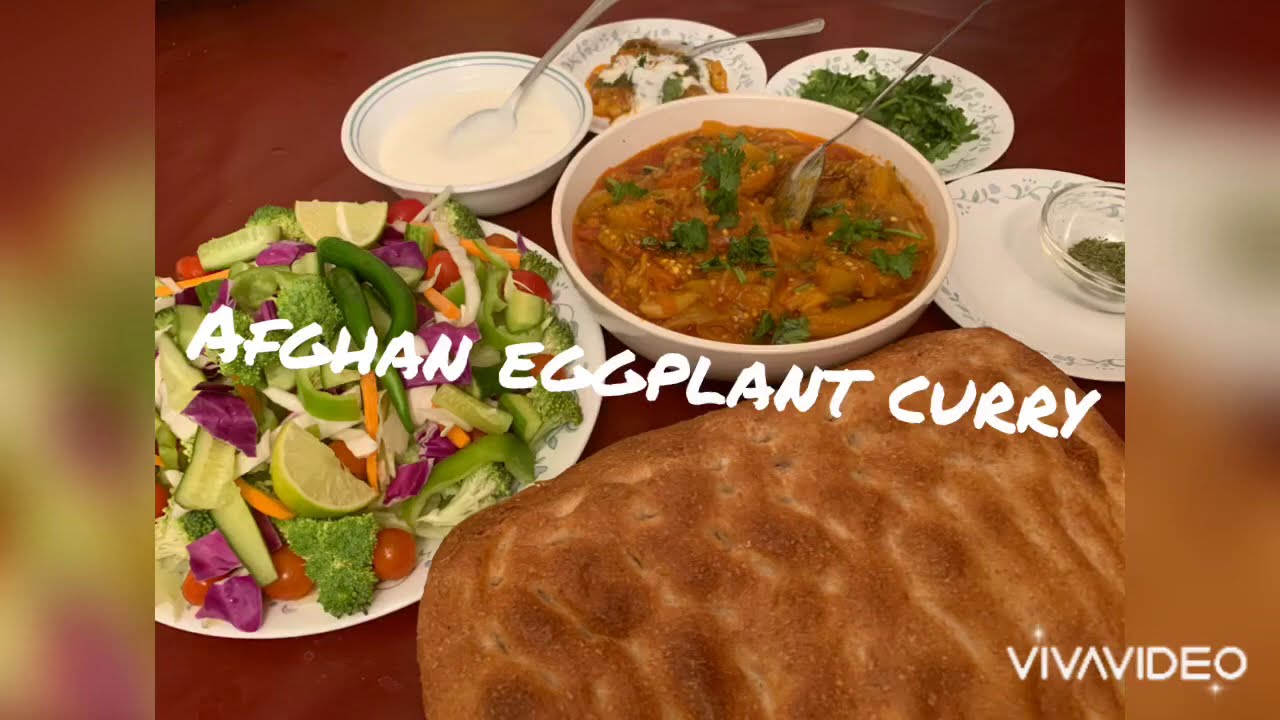 How To Make Afghan Eggplant Curry YouTube