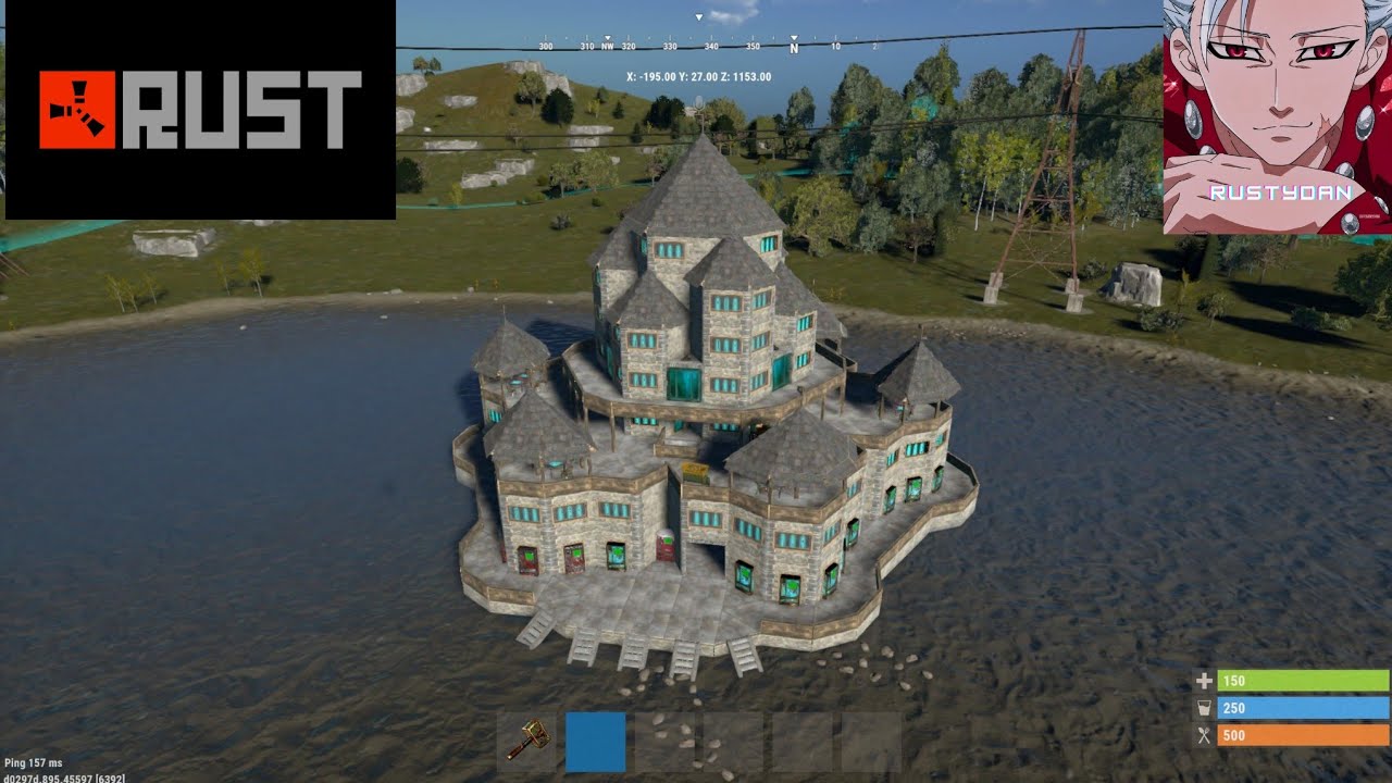 Rust - Dan's roleplay Mall Walktrough 🤩😍🤩 at server Chill Boosted PVE # ...