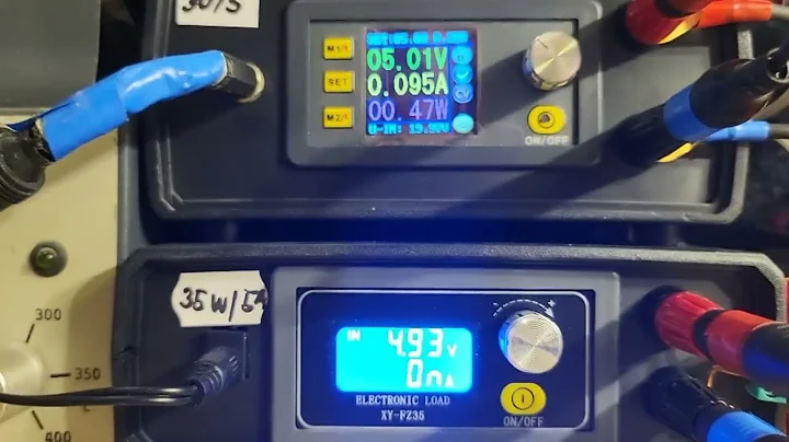 Elektronická zátěž XY-FZ35 regulovatelná electronic load FZ35