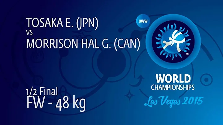 1/2 FW - 48 kg: E. TOSAKA (JPN) df. G. MORRISON HA...
