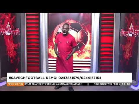 Save Ghand  Football Demonstration - Fire for Fire on Adom TV (7-02-24)