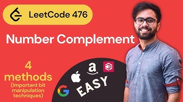Number complement LeetCode solution in java in Hindi (Leetcode 476 )