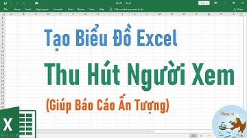 Biểu đồ Excel tạo sự thu hút người xem