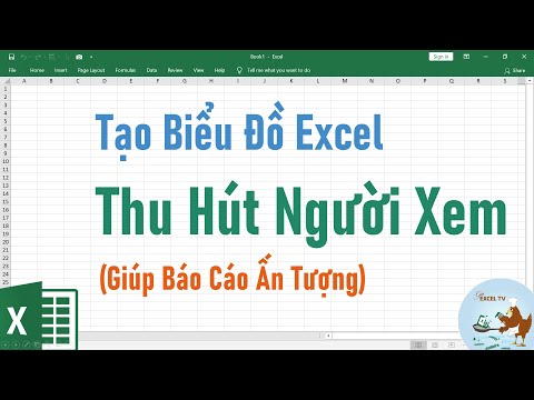 Video Biểu đồ Excel tạo sự thu hút người xem - youtube
