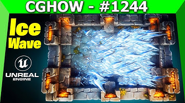 UE5 | Ice Wave in Unreal Engine 5.2 Niagara  👉 Trailer