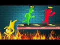 Playing a Deadly TREADMILL CHALLENGE! (Gang Beasts)