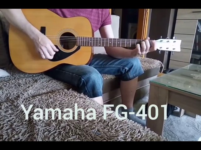 Yamaha FG-401, ozvučena - YouTube