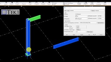 Tekla Basic - Learning Representation tool in Tekla