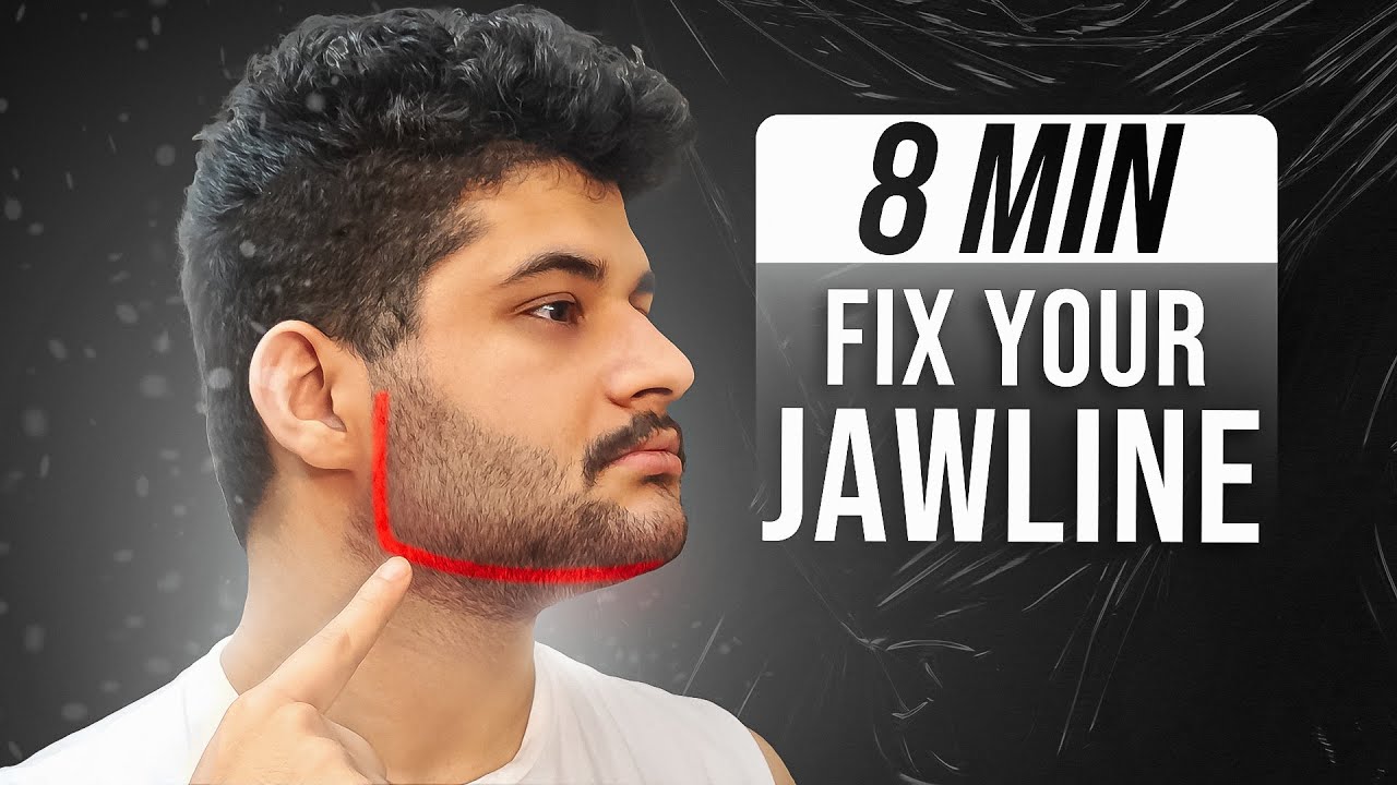 8 MIN JAWLINE & SLIM NECK ROUTINE (Real Test) | Get a Sharp Jawline, V-Shape, Long Neck