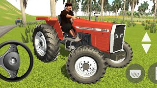 TRANSPORTING tractor driving 3d #fs22 #159 Massey tractor Offroding Farm Androidgameplay #gta5 #gtav screenshot 2
