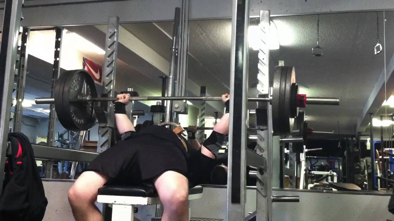 Bench 345x5. New 5 rep max. - YouTube